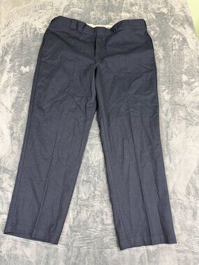 Dickies Mens 874 Original Fit Work Pants Navy 44x30 Cotton-Blend
